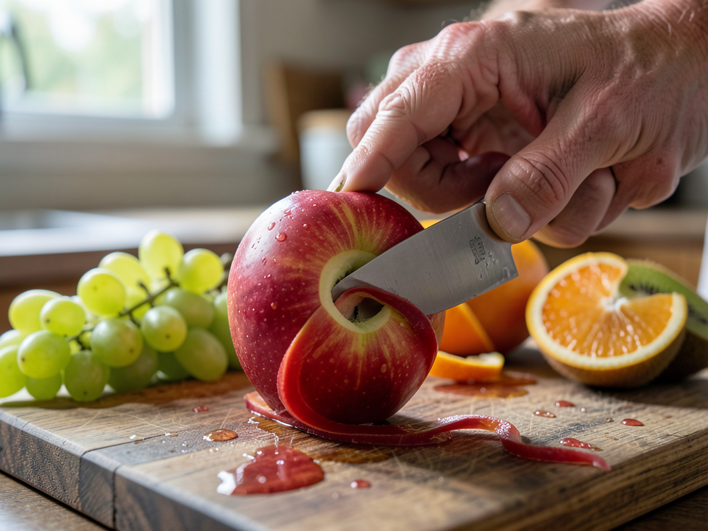 Kendisine meyve tabağı hazırlamak için meyvelerin kabuğunu soyan biri muhtemelen hangisini kullanıyordur?